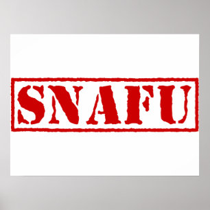 SNAFU POSTER