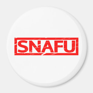 Snafu Stamp Magnet