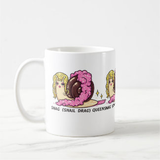 SNAG (Snail Drag) Queen Mug – Funny Drag Snail Art