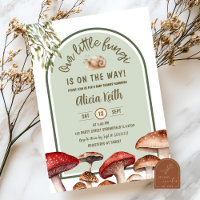 Snail and Mushroom Forest Baby Shower