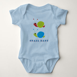 Snail Baby Baby Bodysuit