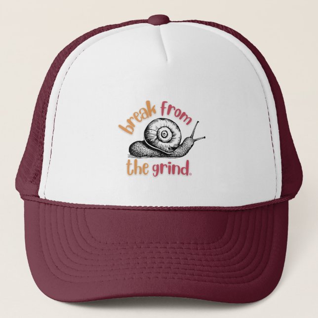 Snail BFTG Trucker Hat (Front)
