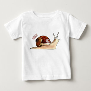 Snail cartoon illustration baby T-Shirt