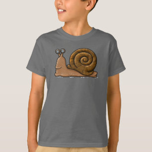 Snail Cartoon T-Shirt