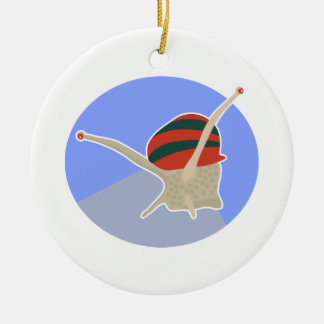 Snail Ceramic Tree Decoration
