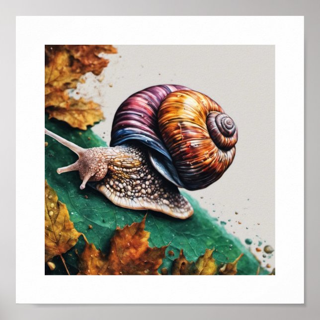 Snail Crawl Poster (Front)