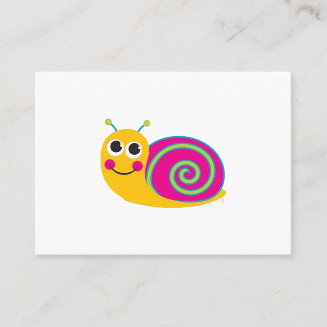 Snail Enclosure Card (Front)