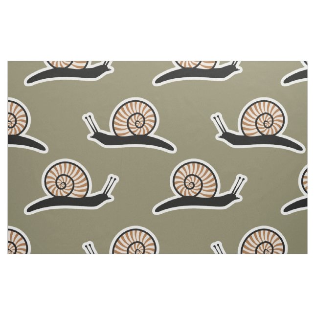 Snail Fabric (Fat Quarter)