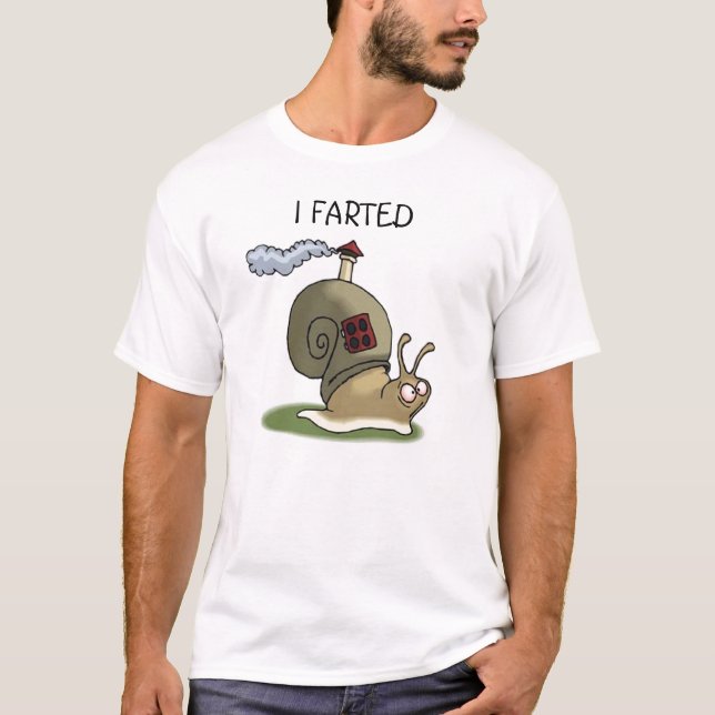 Snail Farted T-Shirt (Front)