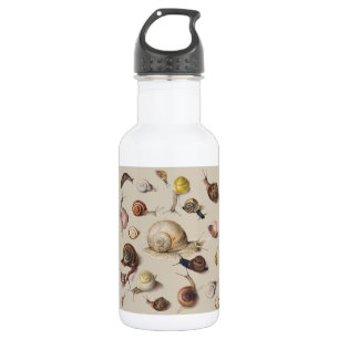 Snail Garden Pet Gastropod Slug Botanical Snails 532 Ml Water Bottle