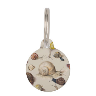 Snail Garden Pet Gastropod Slug Botanical Snails Tag