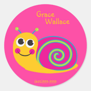 Snail Identification Sticker