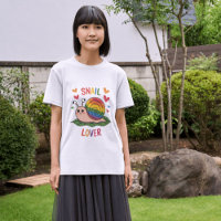 snail lover bright colourful snails cute