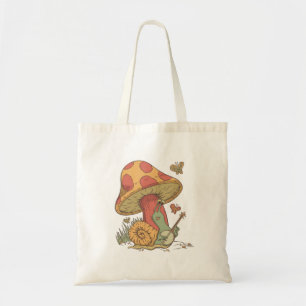 Snail Lover Playing Guitar Tote Bag