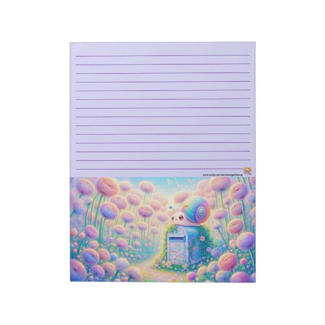 Snail Mail Dreams Notepad (Rotated)