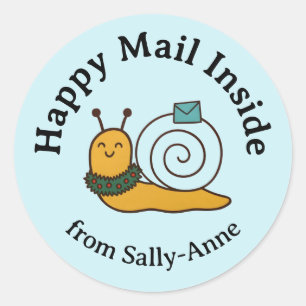 Snail Mail Envelope Sticker Set