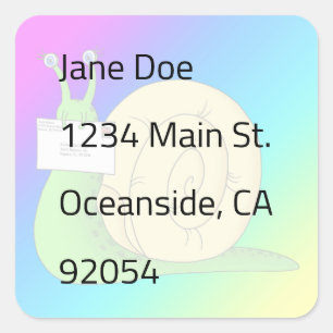 Snail Mail - Envelope Stickers