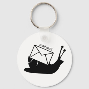 Snail mail key ring