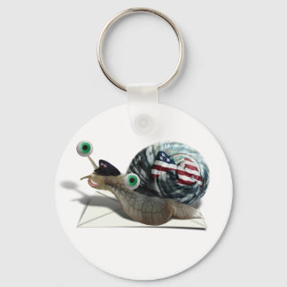 Snail Mail Key Ring