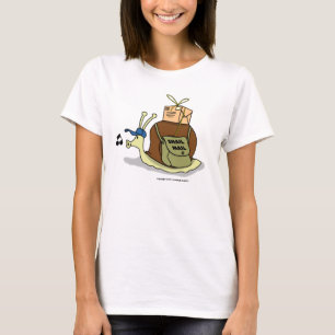 Snail Mail Ladies Baby Doll (Fitted) T-Shirt