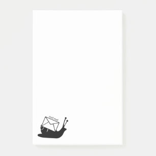 Snail mail post-it notes