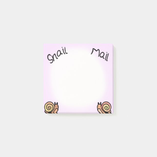 Snail mail post-it notes (Front)