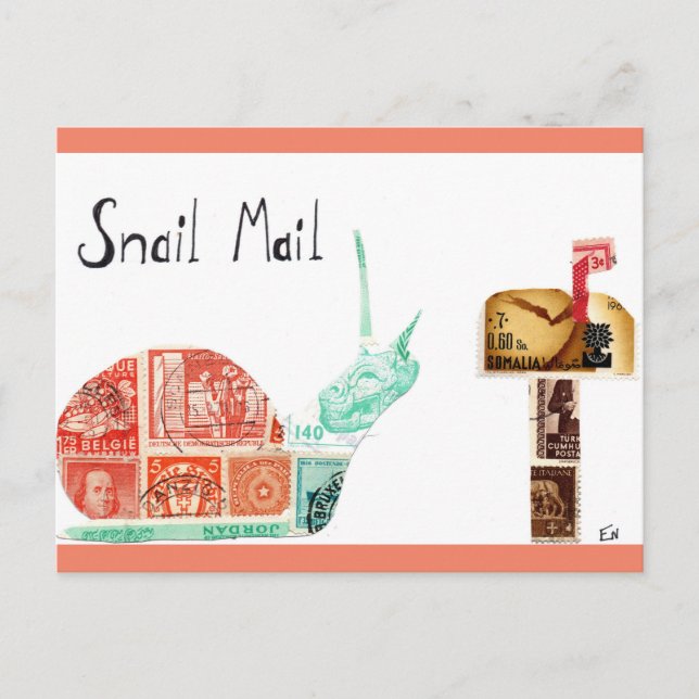 Snail Mail Postcard (Front)