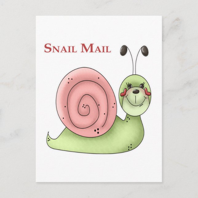 Snail Mail Postcard (Front)