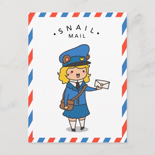 Snail Mail Postcard (Front)