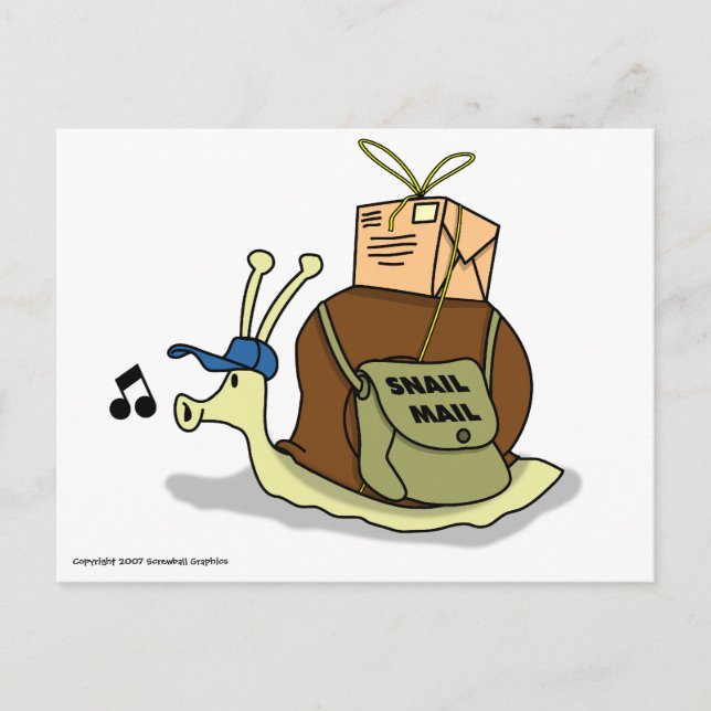 Snail Mail Postcard (Front)