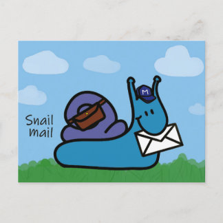 Snail mail postcrossing postcard