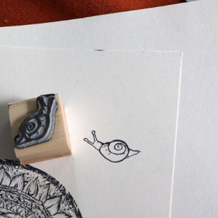 Snail Mail Rubber Stamp