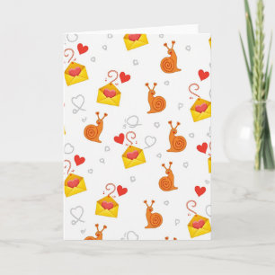 Snail Mail Valentine Card