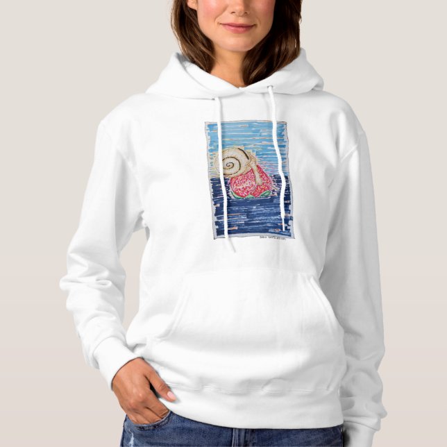 Snail on the Strawberry Hoodie (Front)
