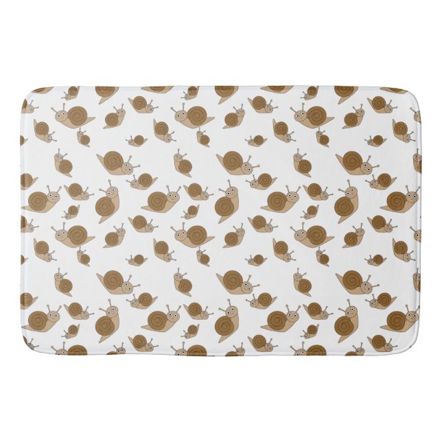 Snail Pattern Bath Mat (Front)