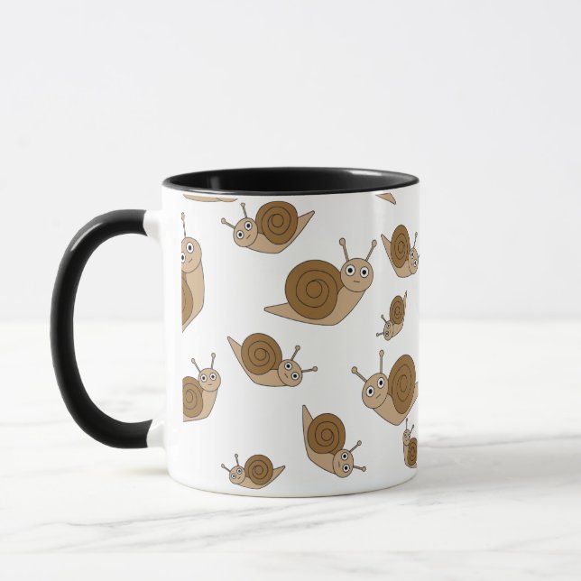 Snail Pattern Mug (Left)