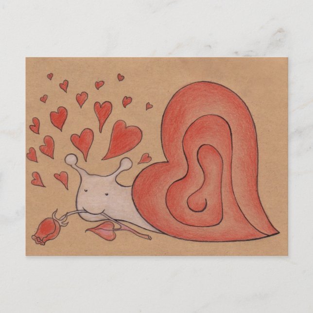 Snail Postcard (Front)