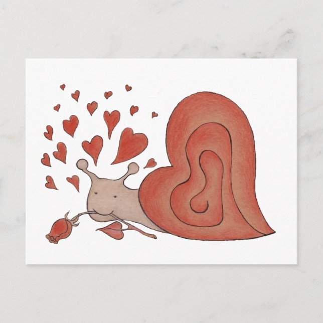 Snail Postcard (Front)