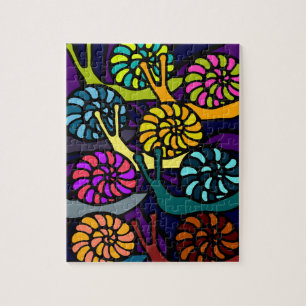 Snail Race Jigsaw Puzzle