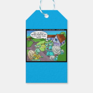 Snail Real Estate Sales Funny Gifts & Collectibles Gift Tags