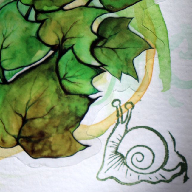 Snail Rubber Stamp (Creator Uploaded)