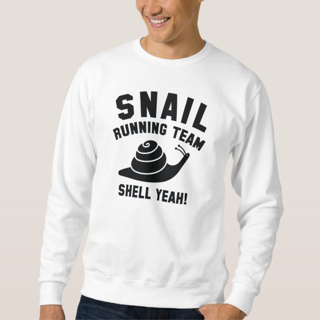 Snail Running Team Sweatshirt (Front)