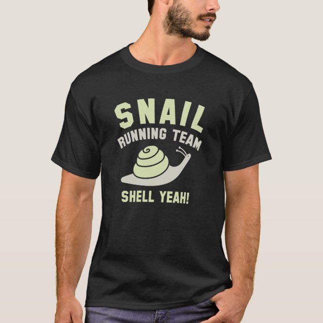 Snail Running Team T-Shirt (Front)