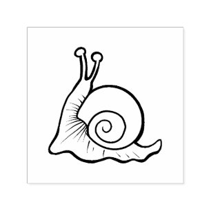 Snail Self-inking Stamp