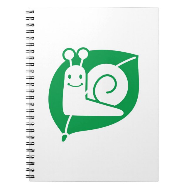 Snail Spiral Notebook (Front)