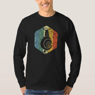 Snail Spiral Shell Animal Vintage Retro Distressed T-Shirt