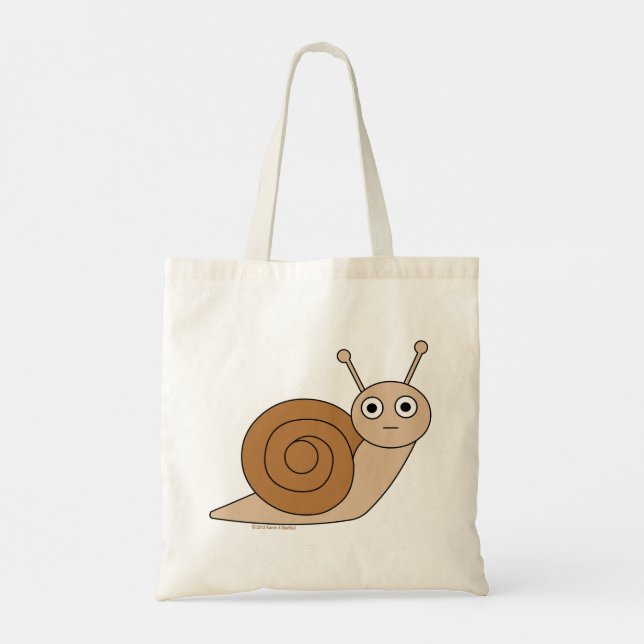 Snail Tote Bag (Back)