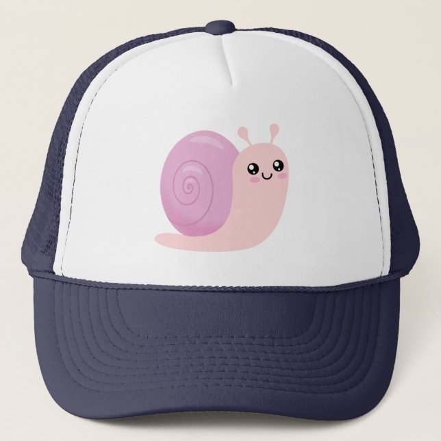 Snail Trucker Hat (Front)