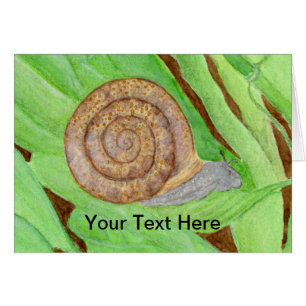 Snail Watercolor