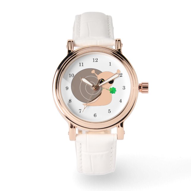Snail with Clover Watch (Front)